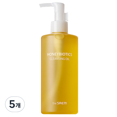 더샘 허니바이오틱스 클렌징 오일, 300ml, 5개