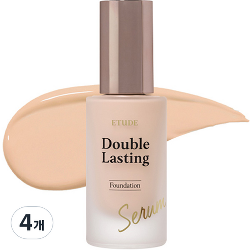 에뛰드 더블래스팅 세럼 스킨 파운데이션 30g, 페탈 21C1, 4개