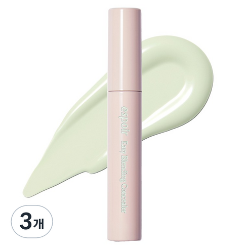 에스쁘아 이지 블렌딩 컨실러 10g, 3개, 민티 그린