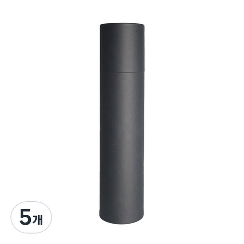 아토패키지 와인지통 500ml, 검정색, 5개