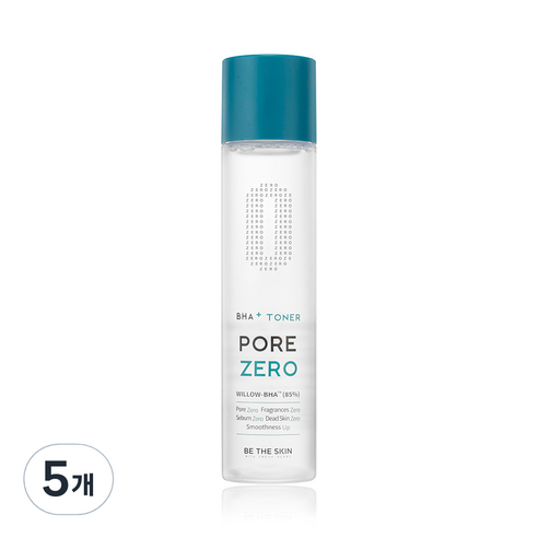 비더스킨 바하플러스 포어 제로 토너, 150ml, 5개