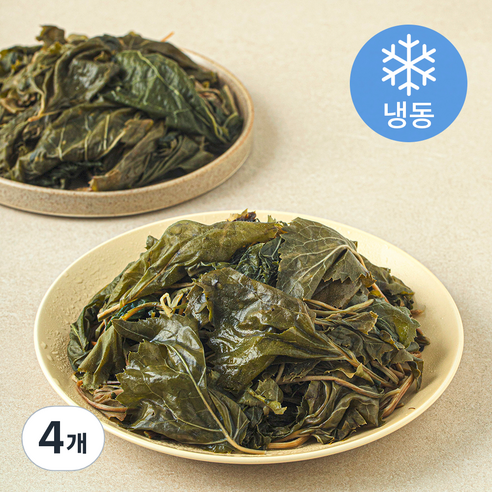 나물투데이 데친 건 취나물 (냉동), 4개, 1kg