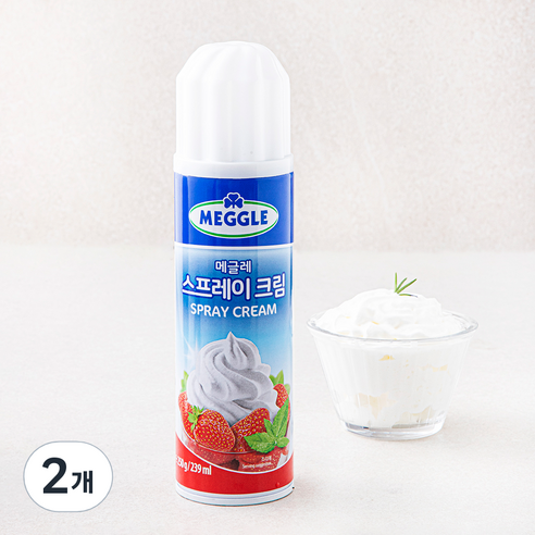 메글레 스프레이 크림, 250g, 2개