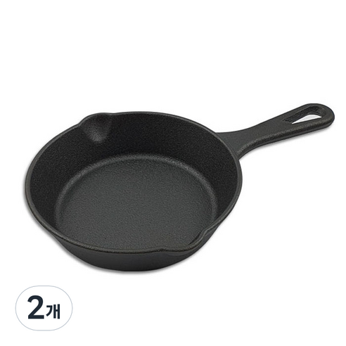 여미온 주물 깊은 후라이팬 인덕션 IH, 20cm, 2개