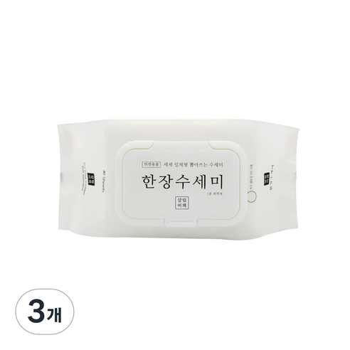 살림비책 뽑아쓰는 세제일체형 일회용수세미, 40개, 3세트