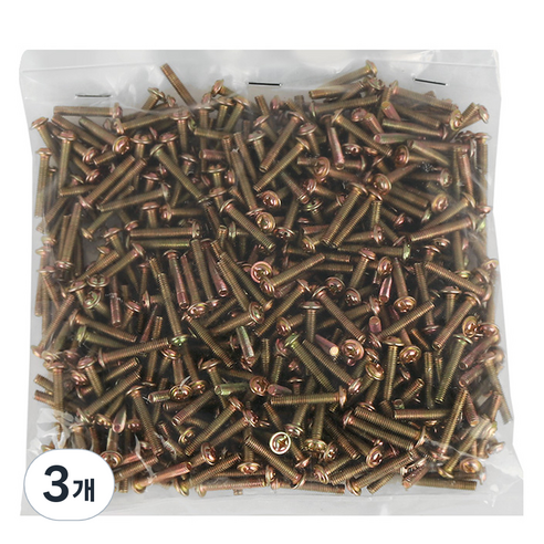 둥근머리 나사 볼트 1kg, 1380개