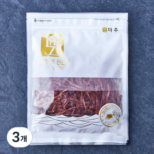더주 꽃징어, 3개, 250g