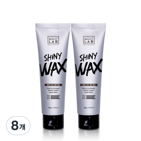 박준뷰티랩 샤이니 하드 헤어왁스, 120g, 8개