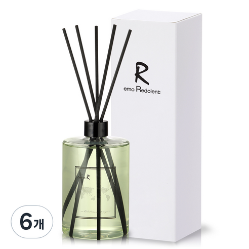 이모 레돌런트 파스텔 디퓨져, 화이트머스크, 500ml, 6개