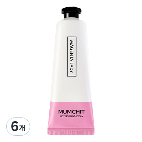 멈칫 멜팅 핸드크림 마젠타 레이디, 50ml, 6개