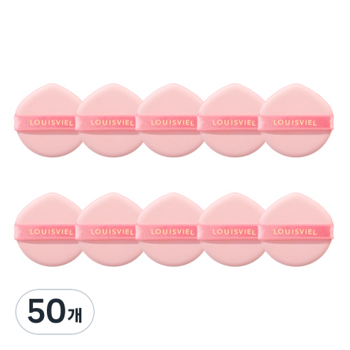 루이비엘 피치피치 에어퍼프, 혼합색상, 50개