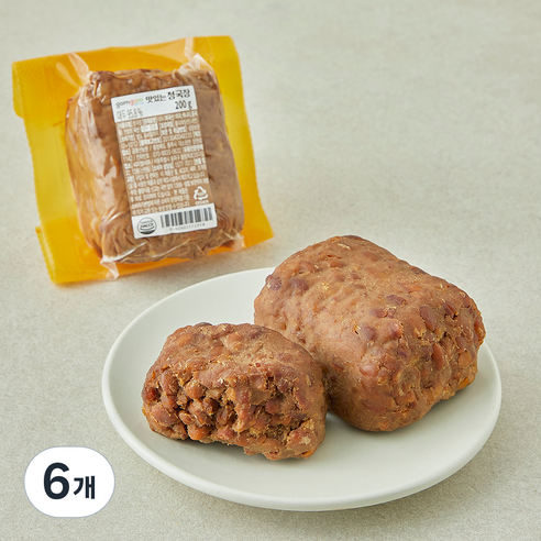 곰곰 맛있는 청국장, 200g, 6개