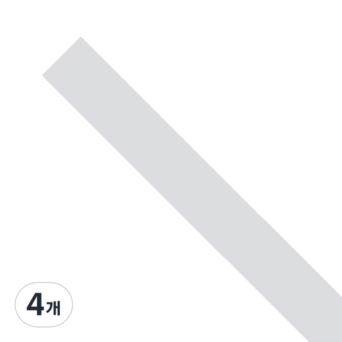 OON 열 수축 튜브 케이블 투명 80mm x 1m, 4개