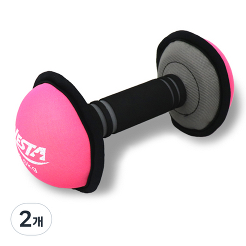 VESTA 소프트 안전 아령, 2kg, 2개