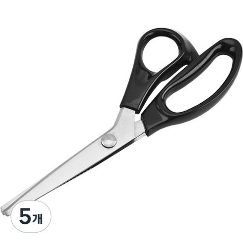 동아피엠에스 스테인리스 핑킹가위 삼각형 5mm, 혼합색상, 5개