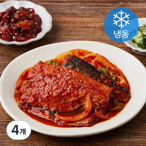 살맛나요 고등어조림 (냉동), 4개, 230g