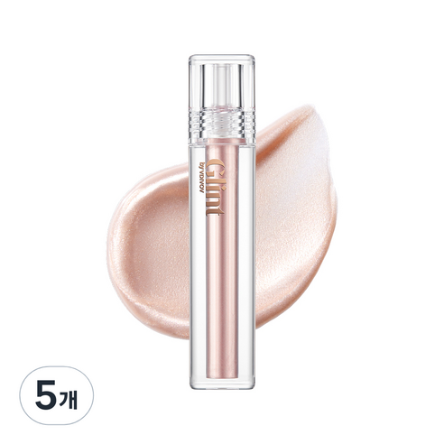 Glint 리퀴드 젤 하이라이터, 01 듀이 문, 5개