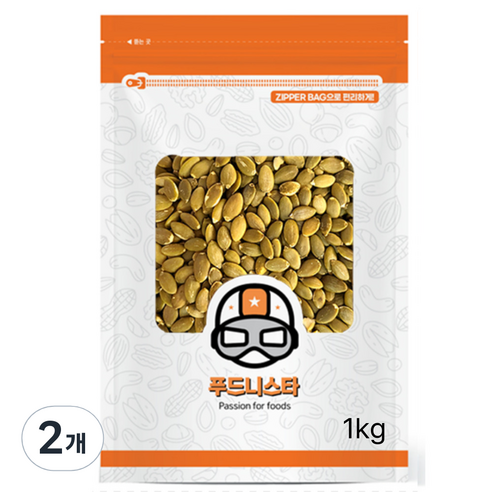 푸드니스타 호박씨, 2개, 1kg