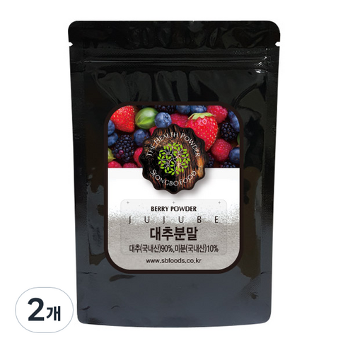 성보식품 대추 분말 국내산, 150g, 2개