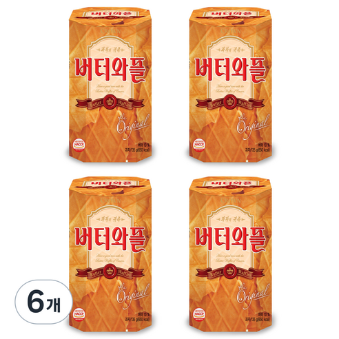 버터와플 중 4p, 135g, 24개