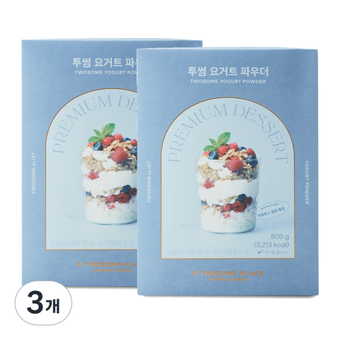 aLIST 투썸 요거트 파우더, 800g, 2개입, 3개