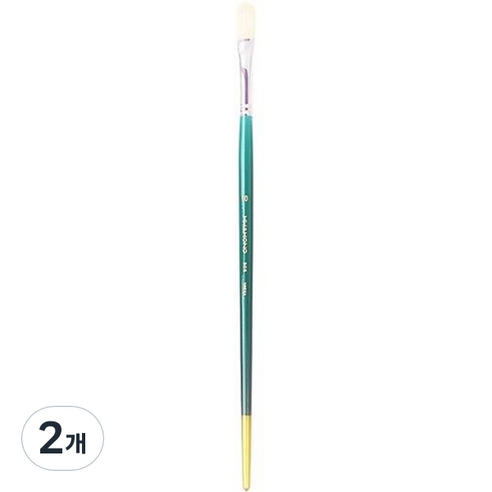 라운드헤드 특수 수채화 붓 10호, 22.3 x 10 x 312 mm, 2개