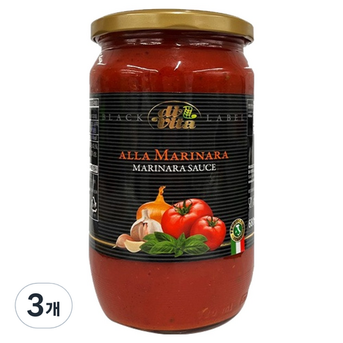 디비타 마리나라 소스, 3개, 680g