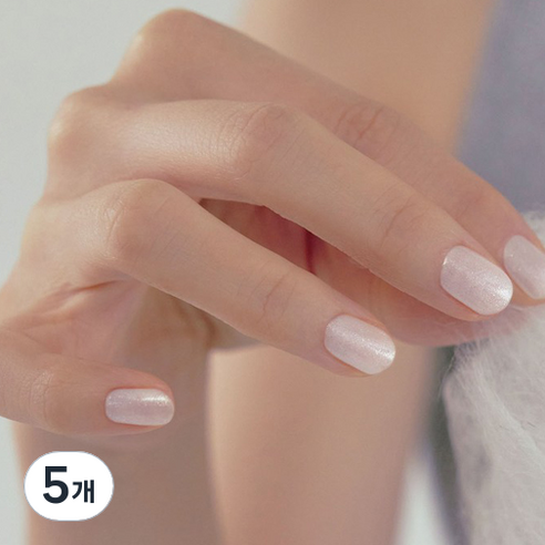 르멘트 컬러 네일, 35 화이트 리플, 14ml, 5개