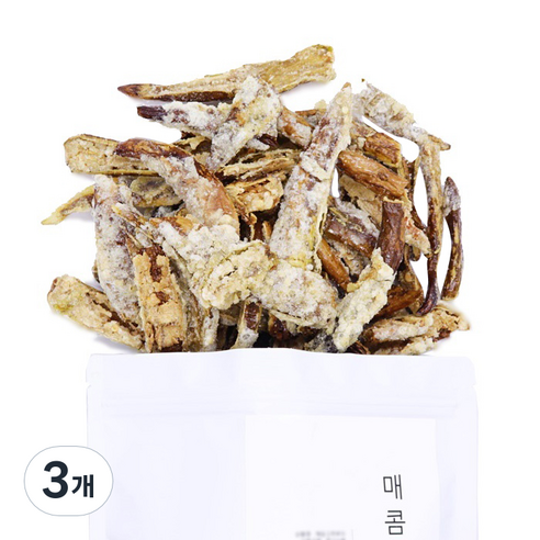 우진수산 매운고추부각, 250g, 3개