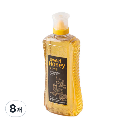 산내들농원 사양벌꿀, 2kg, 8개