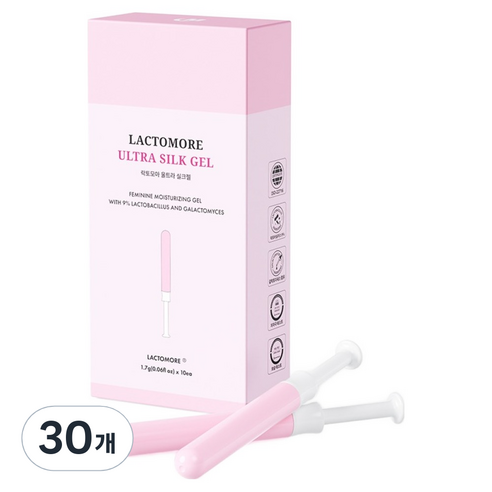 락토모아 울트라 실크젤, 1.7g, 30개