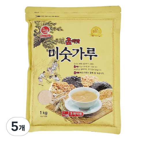 초야식품 참이맛 미숫가루, 5개, 1kg