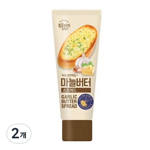 복음자리 바로 발라먹는마늘 버터 스프레드, 100g, 2개