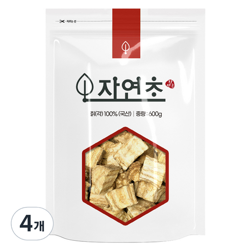 건조 칡 갈근, 600g, 4개