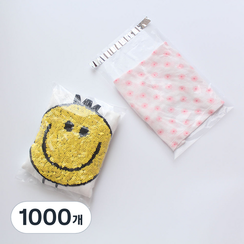 PE 폴리 속지 실링봉투 펀치, 1000개