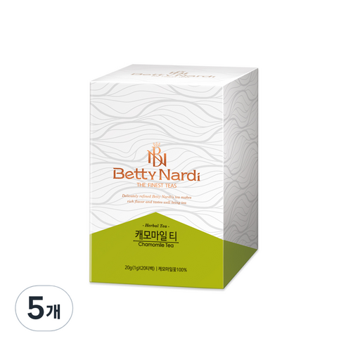 베티나르디 캐모마일 티, 1g, 20개입, 5개