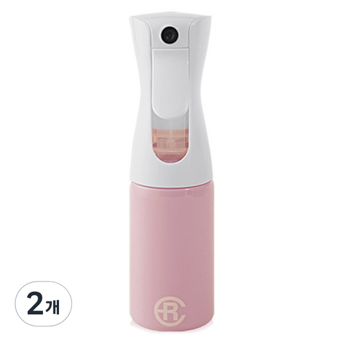 에어라파 압축 스프레이 분무기 소형 160ml, 핑크, 2개