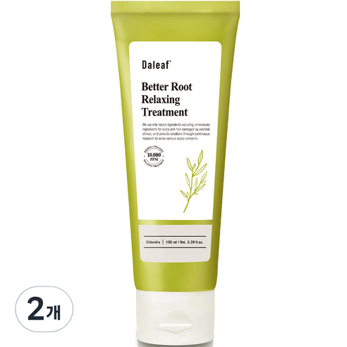 달리프 클로렐라 베러 루트 릴렉싱 트리트먼트, 100ml, 2개