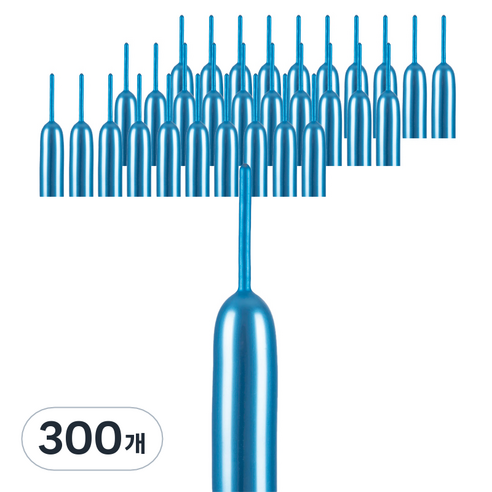 파티팡 크롬벌룬 요술풍선 260, 블루, 300개