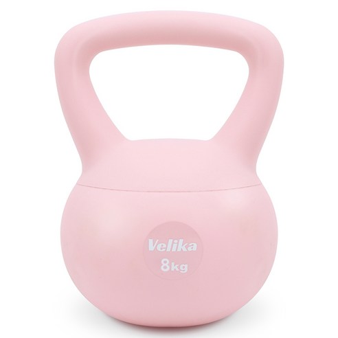 벨리카 홈짐 스포츠 소프트 말랑 케틀벨 SKB-01, 핑크, 8kg, 1개