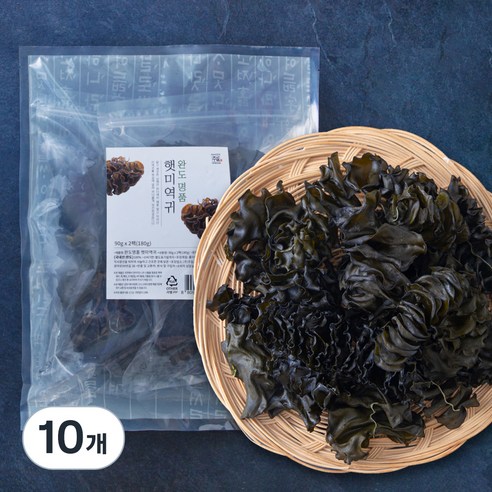 완도명품 햇미역귀, 90g, 10개