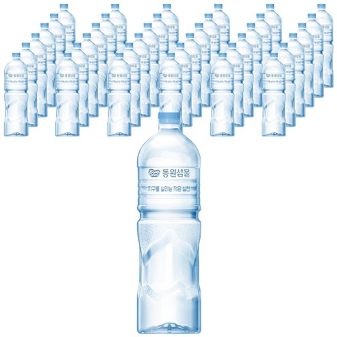 동원 샘물 무라벨, 2L, 60개