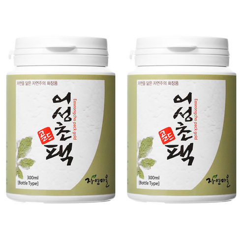 자연마을 어성초팩 골드, 1개입, 2개