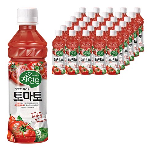 자연은 토마토 340ml x 24, 48병