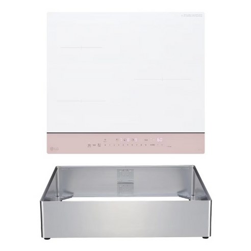 LG전자 디오스 오브제컬렉션 인덕션 3구 + 케이스 15cm 세트 방문설치, BEI3WPQLOA, 프리스탠딩