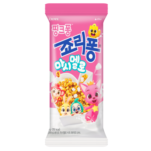 죠리퐁 핑크퐁 마시멜로, 1개, 59g