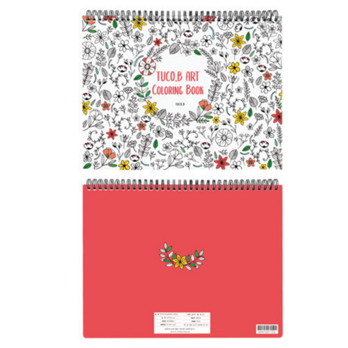 컬러링으로 지친 일상에 쉼표를, 나만의 꽃밭을 피워내세요.