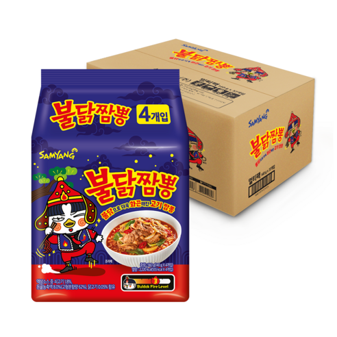 삼양 불닭짬뽕 140g, 32개