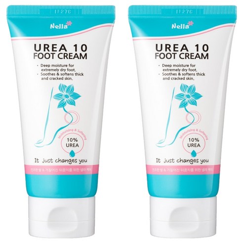 넬라 우레아 10 풋크림 100ml, 1개입, 2개