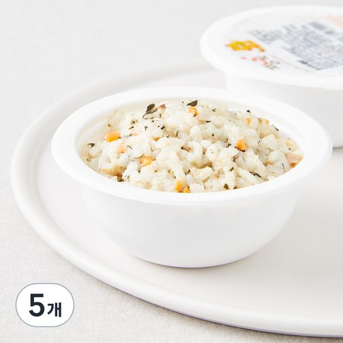 짱죽 완료기 13개월부터 이유식 참치야채밥, 180g, 5개, 혼합맛(참치/야채)